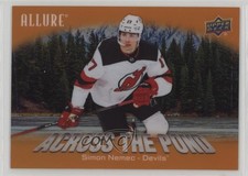 2024-25 Upper Deck Allure Across the Pond Orange Simon Nemec #ATP-8 0q3