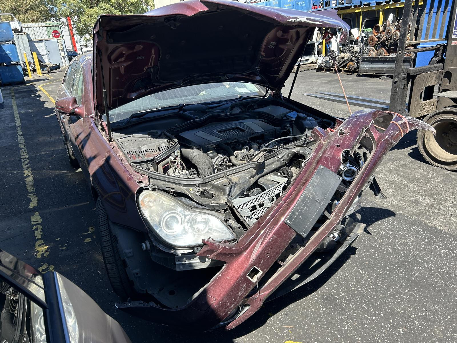 Mercedes CLS Class Left Rear Door Shell C219 / CLS 350 04/2005-05/2011 - thumbnail 9