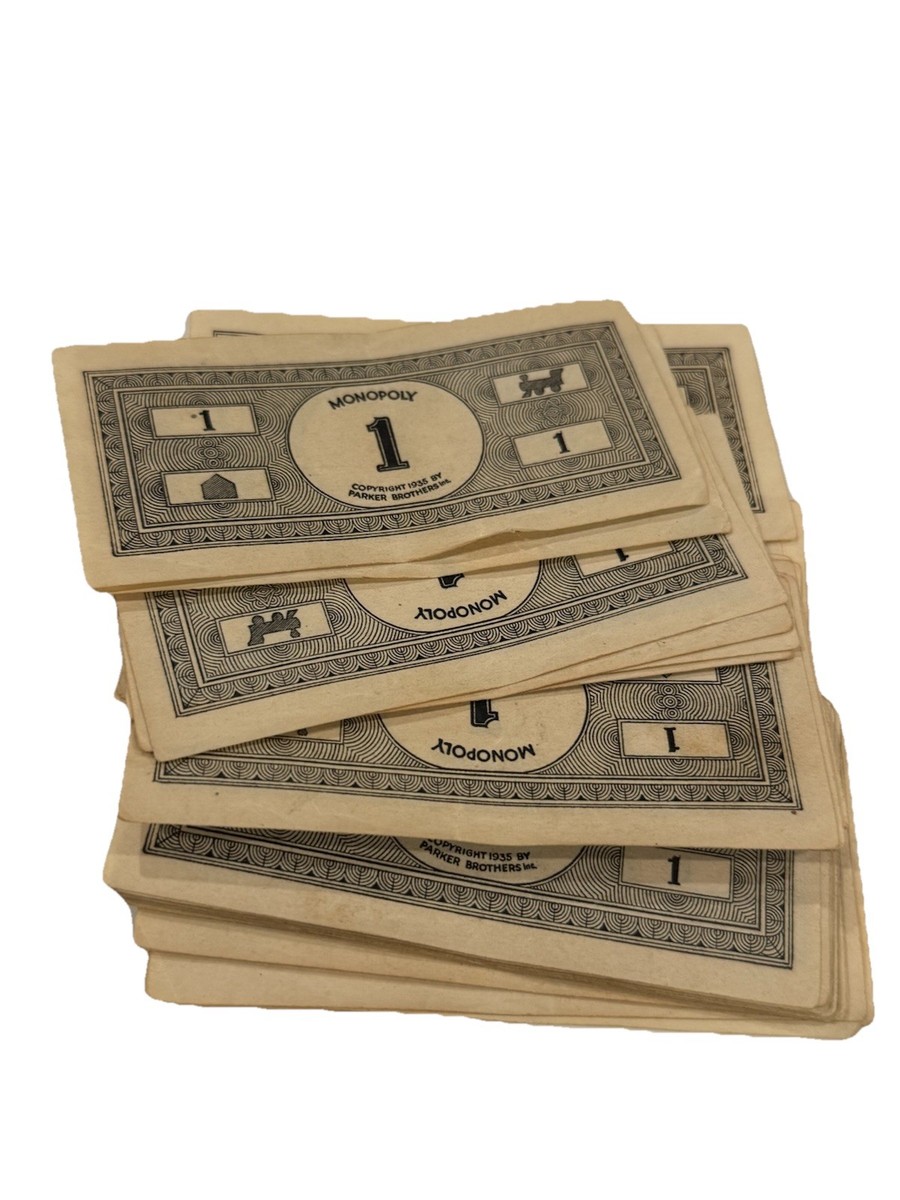 Jeu de société monopoly vintage 1936 parker brothers