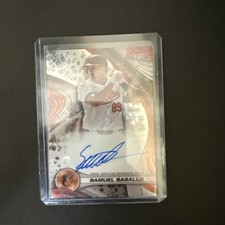 2024 Bowman’s Best Autograph Samuel Basallo Baltimore Orioles # B24-SB