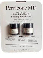 Perricone MD High Potency Face Finishing & Firming Moisturizer 2 Pack (2oz each)