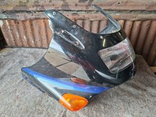 Kawasaki ZZR 1100 C - Headlamp Front Headlight Fairing Nose Cone Panel - 1990