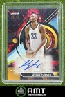 Myles Turner Auto 2023-24 Topps Finest 3/10 Red/Black Vapor Geometric Pacers