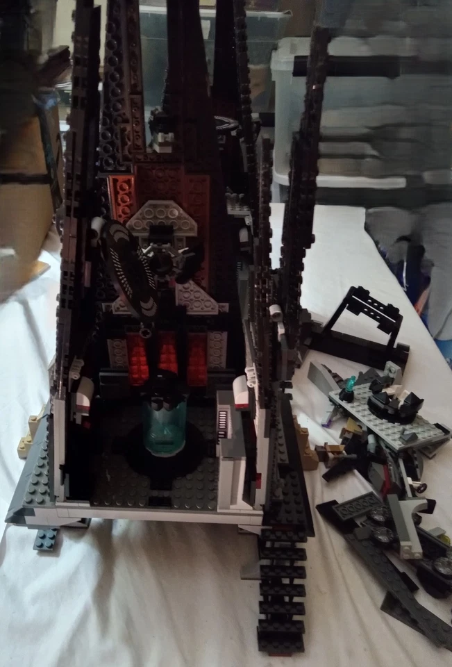 lot of 2 LEGO Star Wars 75251 Darth Vader’s CASTLE TOWER PARTS prob. incomplete - Image 4 of 4