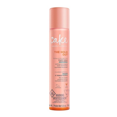 Cake Beauty Hairspray, The Hold Out, Vitamin E & Abyssinian Oil, 5.6 Oz.