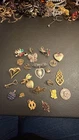 Vintage Mixed Lot of Assorted Costume Jewelry Pins and Charms