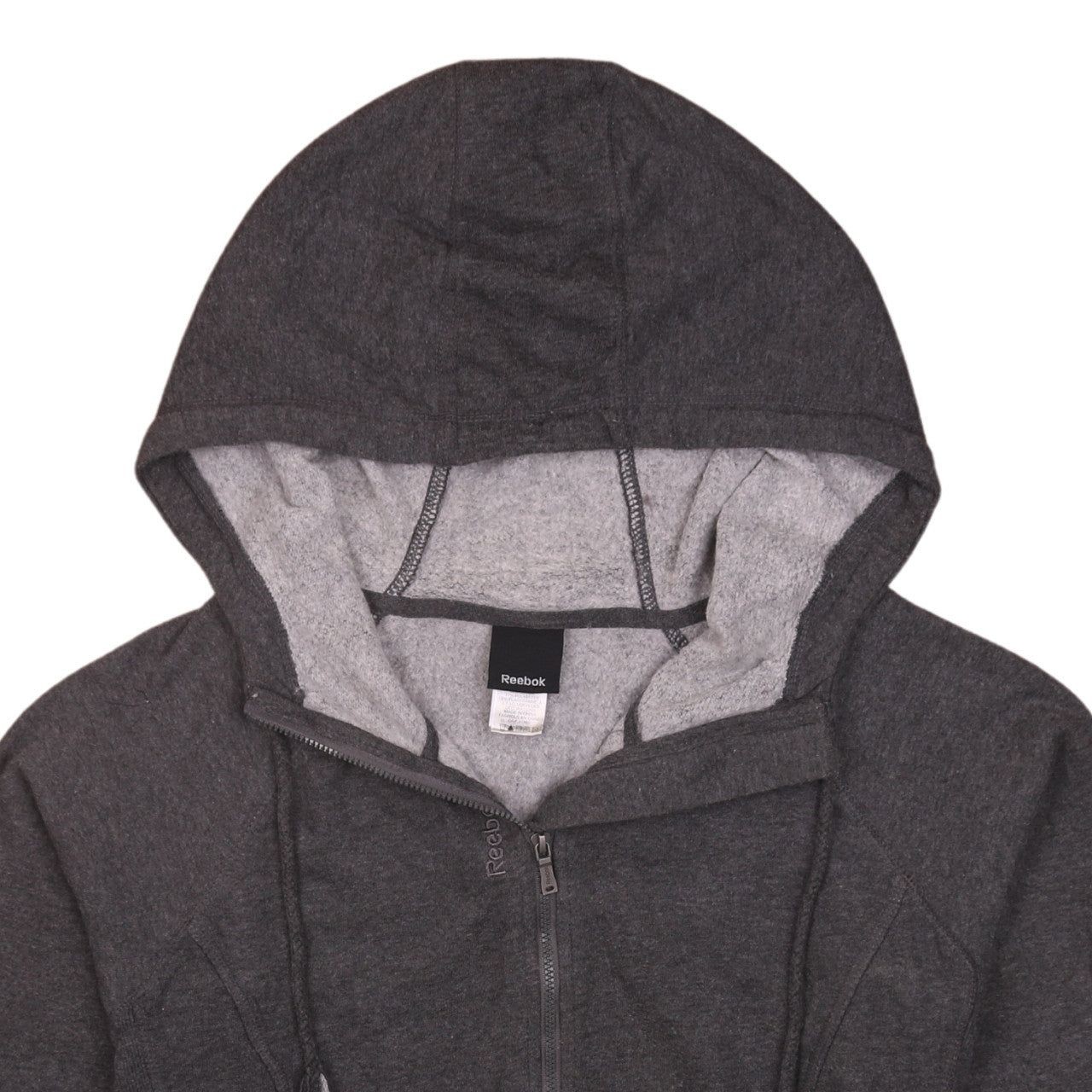Reebok Grey Hoodie Mens L image 3