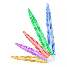 24 Multi-Colored Motion LED Icicle Lights