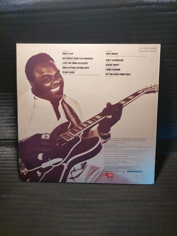 FREDDIE KING BURGLAR UK 1974 Nr. 2394140 Lp Sleeve/VINYL =NM - Bild 2 von 4