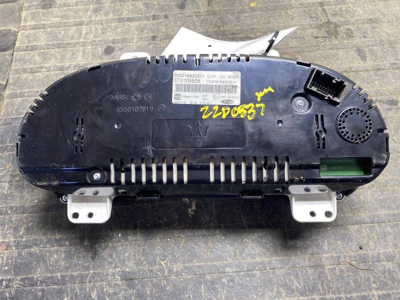 Maserati Ghibli    2020 Speedometer 1670513
