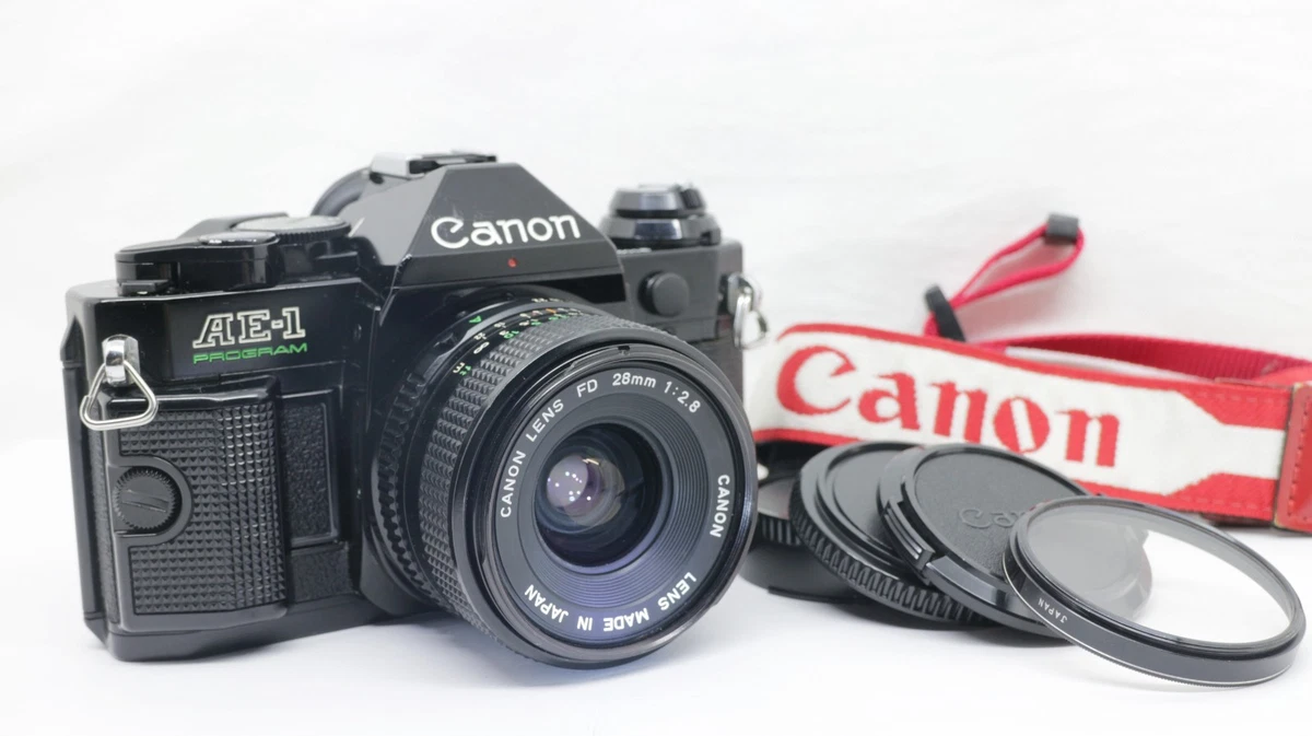 家電 canon AE-1   AutoboyLite2DATE Amazon.com : Canon AE-1 Program 35mm SLR Film Camera Kit 50mm MF