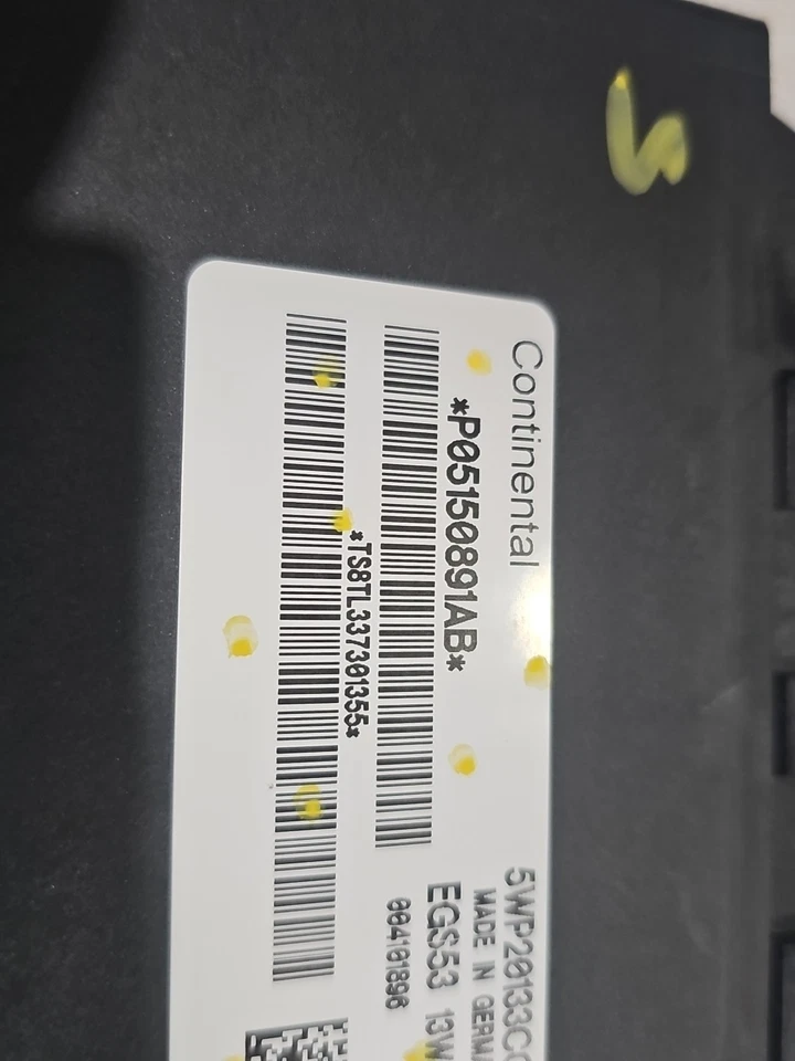 2014 2015 Jeep Wrangler Transmission Control Module TCM TCU P05150891AB - Image 4 of 4