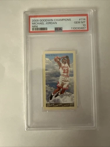 2009 Upper Deck Goodwin Champions - Michael Jordan Mini  #114 PSA 10