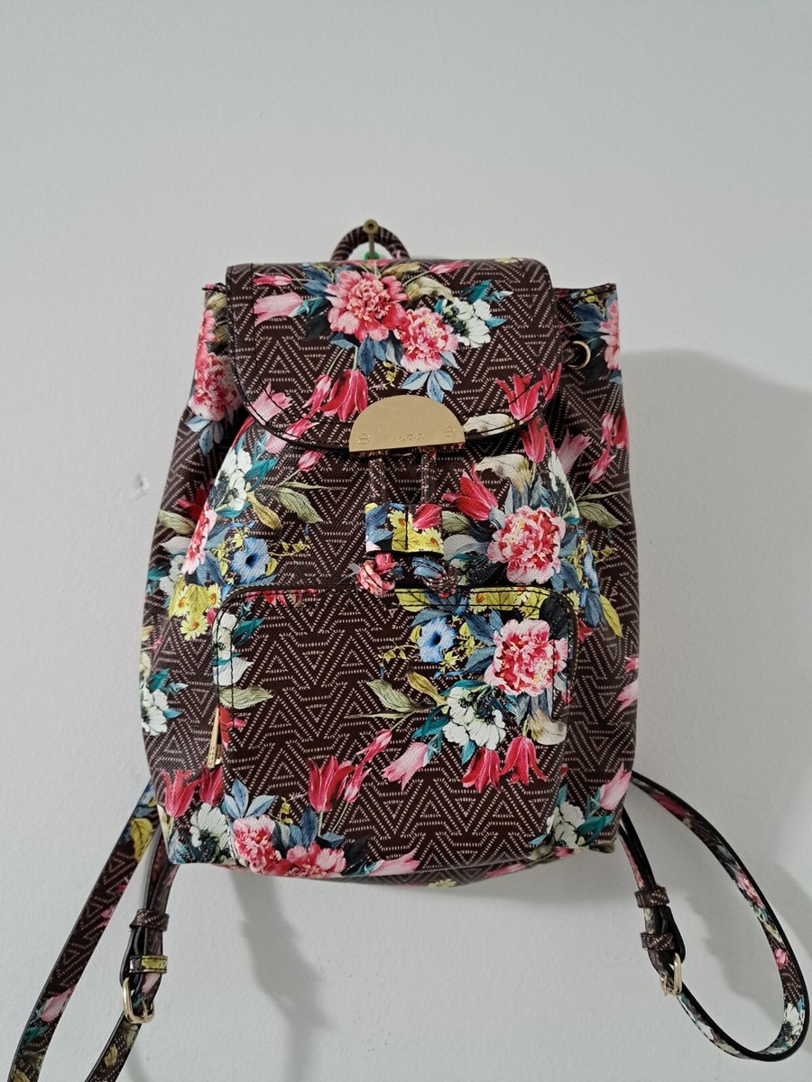 aldo acenaris Floral Backpack Women's Faux Leather