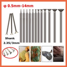 Diamant Fräser Schleifstift 0.5mm-14mm Diamantschleifer Bit für Dremel Proxxon