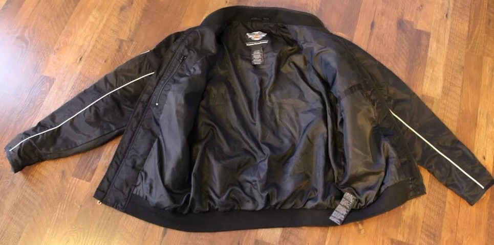 GENUINE Harley Davidson 2XL Moto Ride BAR & SHIELD Jacket