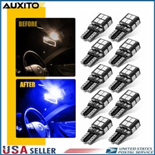 Auxito Blue T10 194 Led Bulbs For Instrument Gauge Cluster Dash Light Bright E