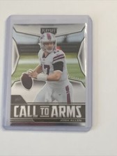 2021 Panini Playoff Football Josh Allen Call to Arms#CA-JAL Buffalo Bills A-37