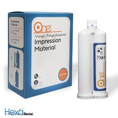 Hexa JV-003 - ONE VPS Impression Material  50ml, Heavy Body, Fast Set