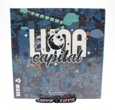 Luna Capital Board Game Devir Games Factory Sealed