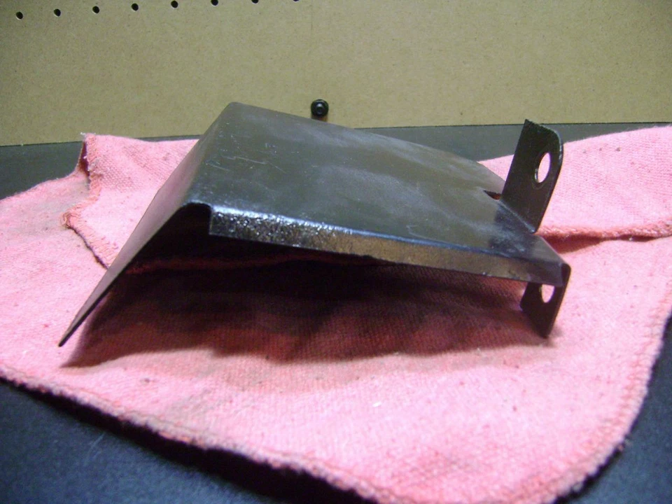 1955 1956 Chevrolet Belair Nomad 210 150 Powerglide Transmission Linkage Shield - Image 3 of 4