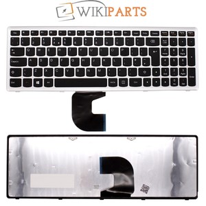 New For Lenovo Ideapad Z500 Uk Z500 Z500a Z500g Uk Keyboard Silverbezel Ebay