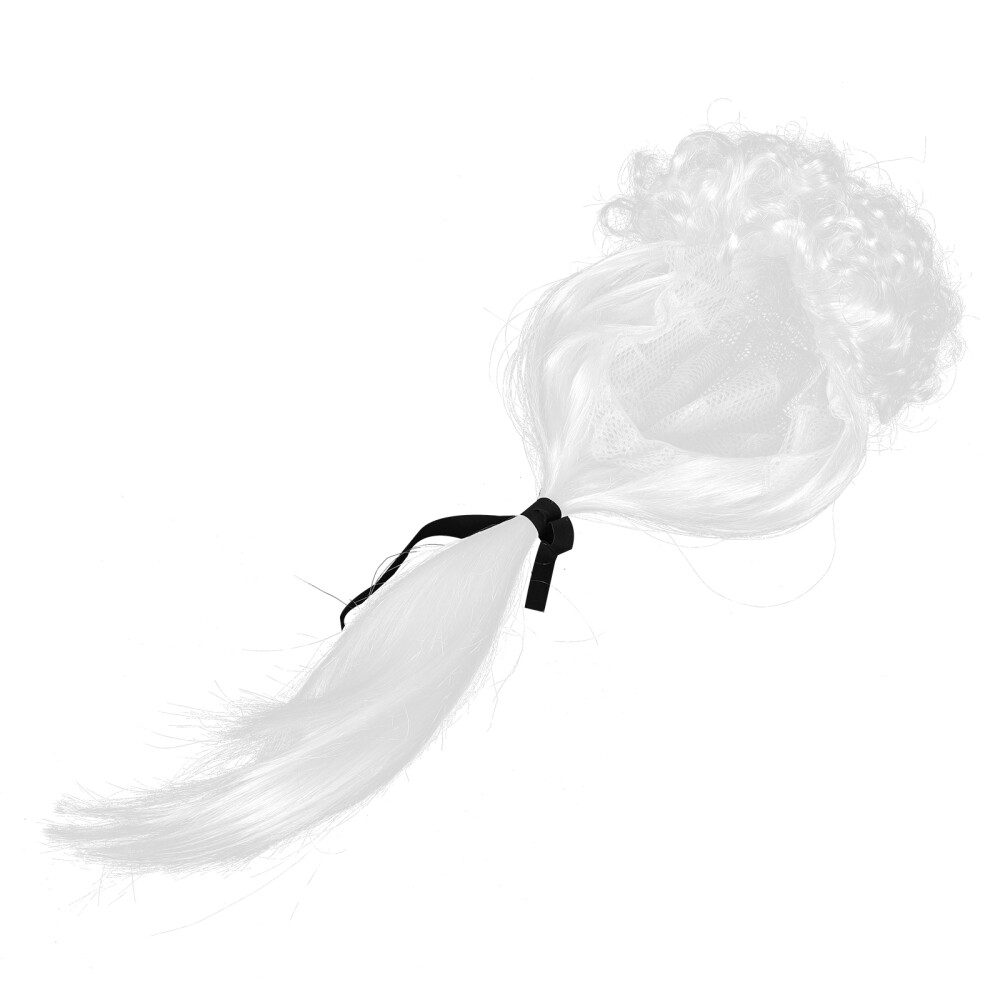 Short Wigs Lawyer Judge Headwear Curly Wig Lawyer Cosplay Wig eBay