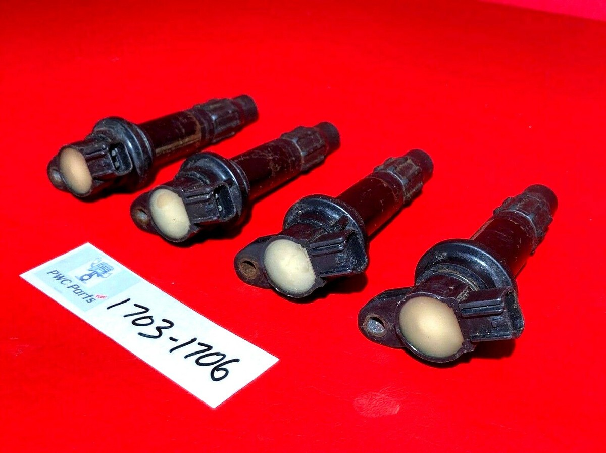 11-14 VX110 15 V1 IGNITION COILS STICK SET PACK SPARK PLUG CAPS