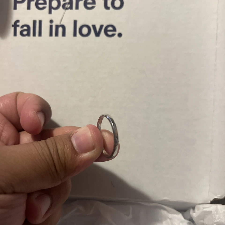 Van Cleef & Arpels Platinum WeddingBand Size 63 - Majestic - Authentic! USA Ship - Image 2 of 4