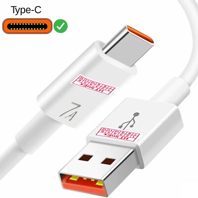 USB C Ladekabel 7A kabel kompatibel für Sandberg Face-ID Webcam 2