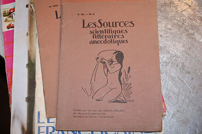 Les Sources Scientifiques Literaires Anecdotic N°3, Lab. Alf. Daniel-Brunet