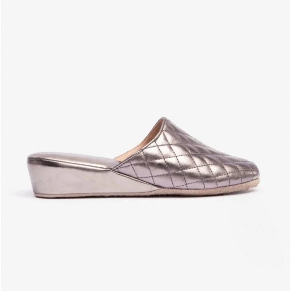 Wedge mule best sale slippers