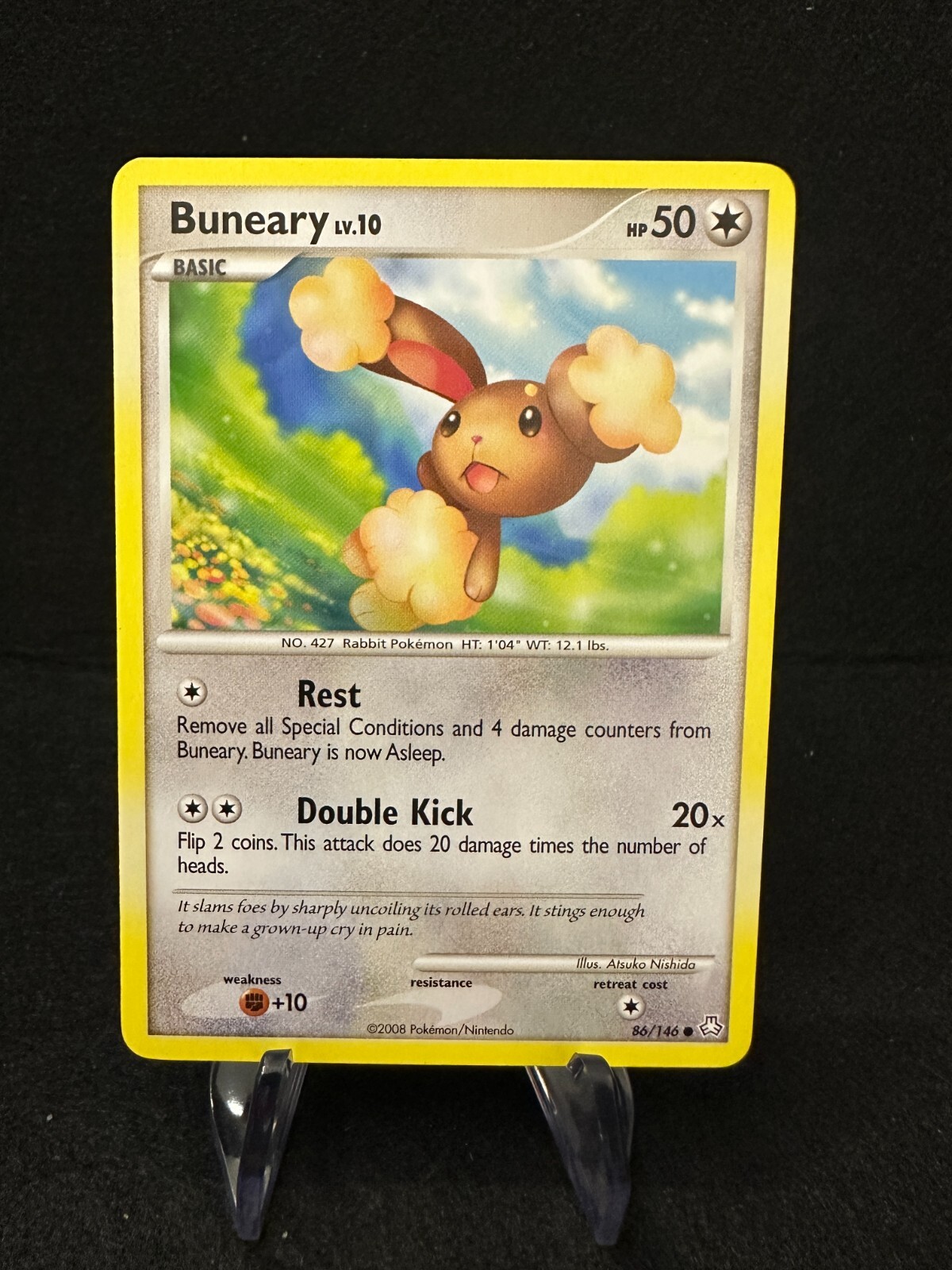 Buneary 86/146, 2008 Legends Awakened, Pokémon, LP