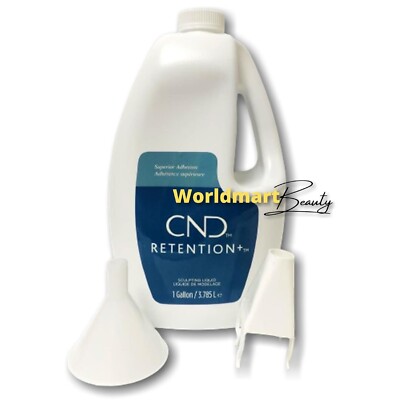 CND Retention Acrylic Liquid Powder Sculpting Monomer 1 Gallon