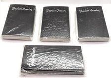 100pcs Black Earring Display Cards Cardboard Jewelry Hanging Card 3.5"x2" Sealed