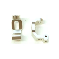 NEW STRC Alum HD Front Caster Blocks (1 pair) 4Tec 2.0 Silver FREE US SHIP