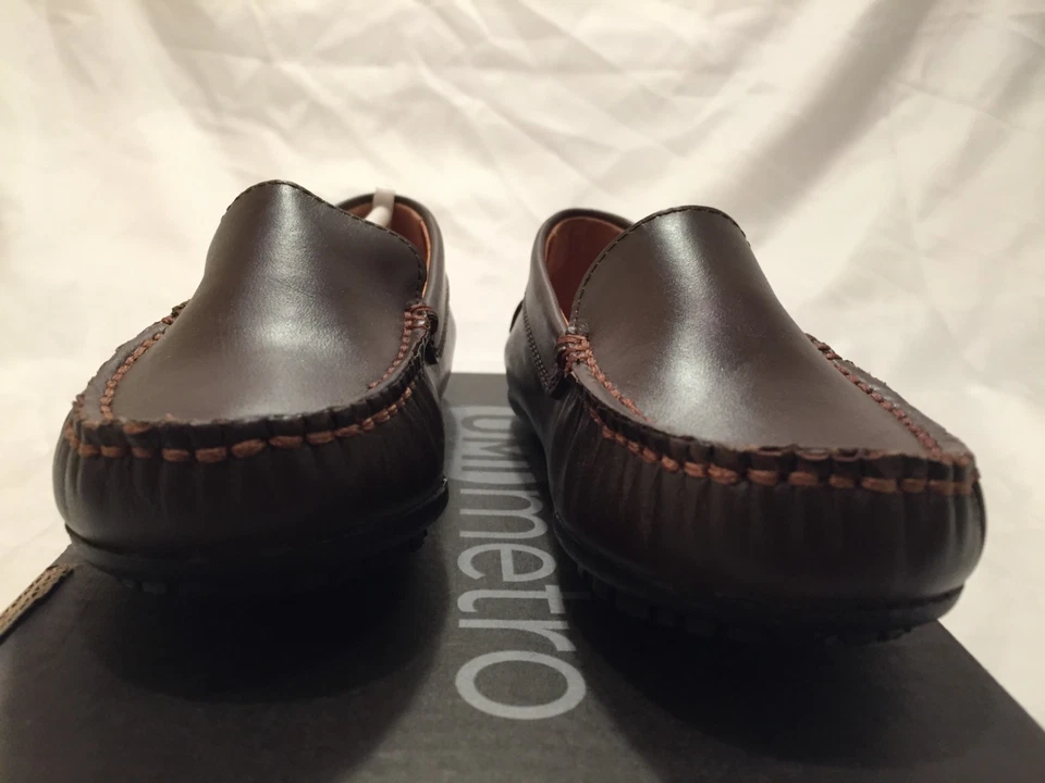 Umi Metro Saul, Zapatos de Cuero Marrón para Niños Mocasines Reino Unido Infantil 7.5 / EU25 Foto 4 de 4