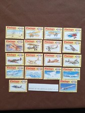  Matchbox Labes, The Cornish match company, Aeroplanes full set 1/18, AV. 42