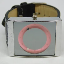 Jubaoli Genuine Leather Quartz Analog Women's Watch New Battery