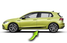 Strobe Vinyl Side Door Rocker Racing Stripes Decal Fits 2022 Up Vw Gti Mk8 Strobe Vinyl Side Door Rocker Racing Stripes Decal Fits 2022 Up Vw Gti Mk8