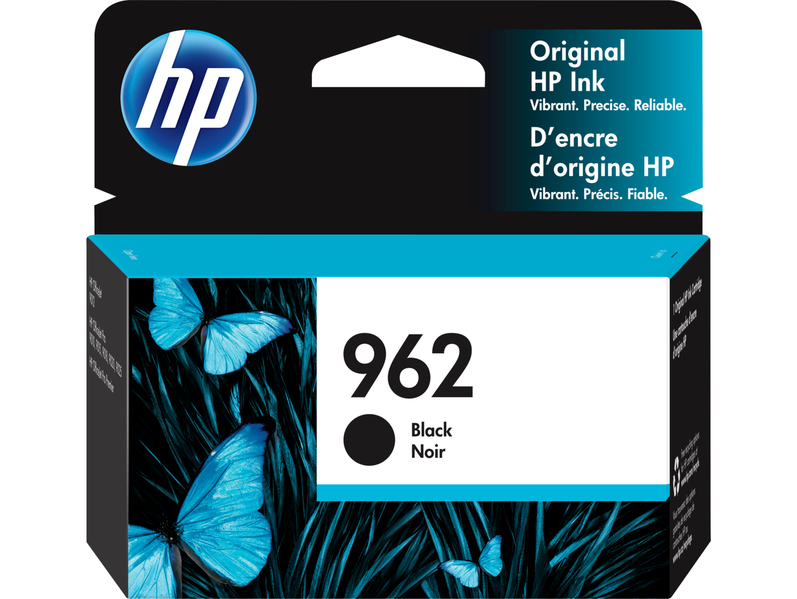 HP 962 Black Original Ink Cartridge, 1000, 3HZ99AN#140
