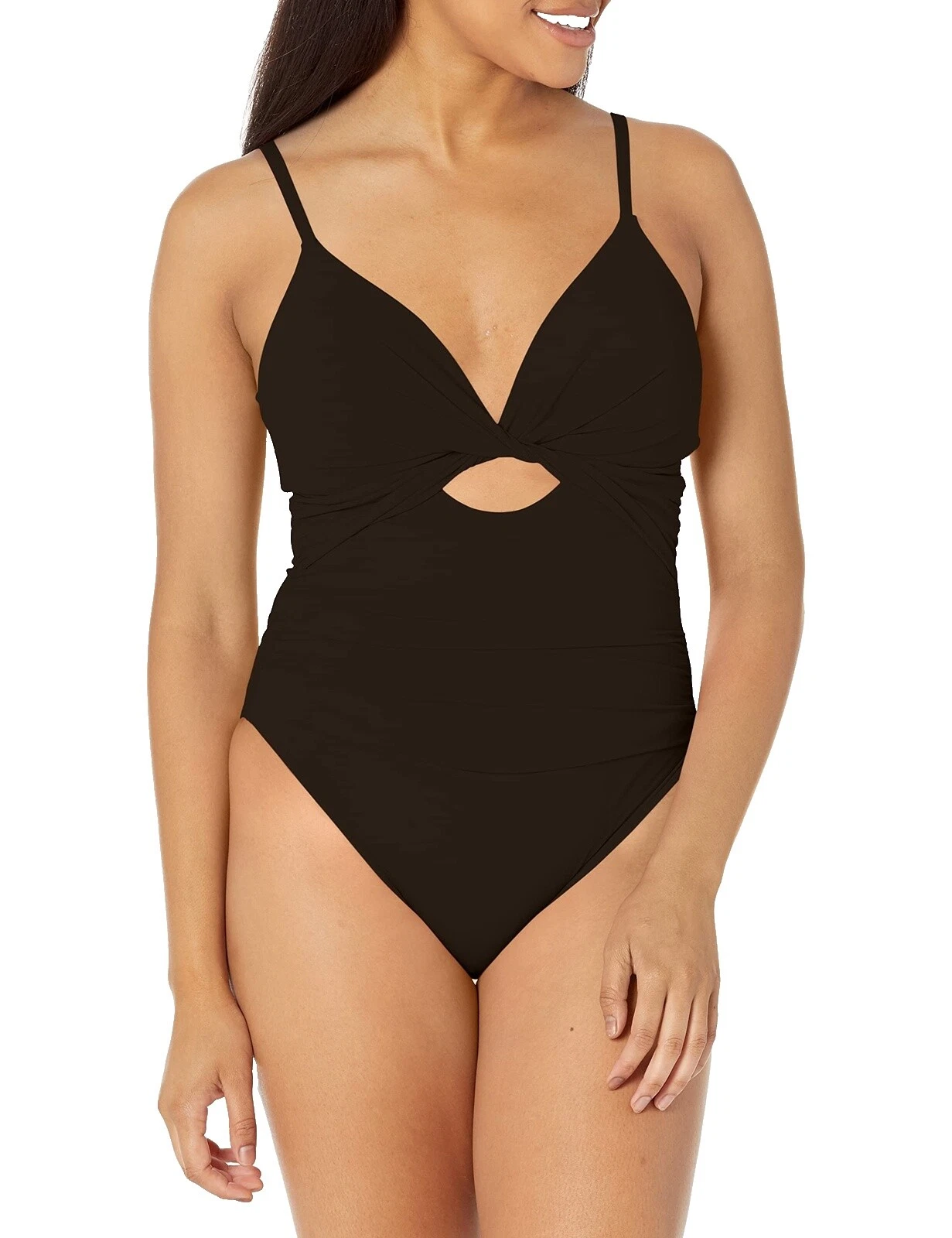 La Blanca Solid One Piece Swimwear for Women