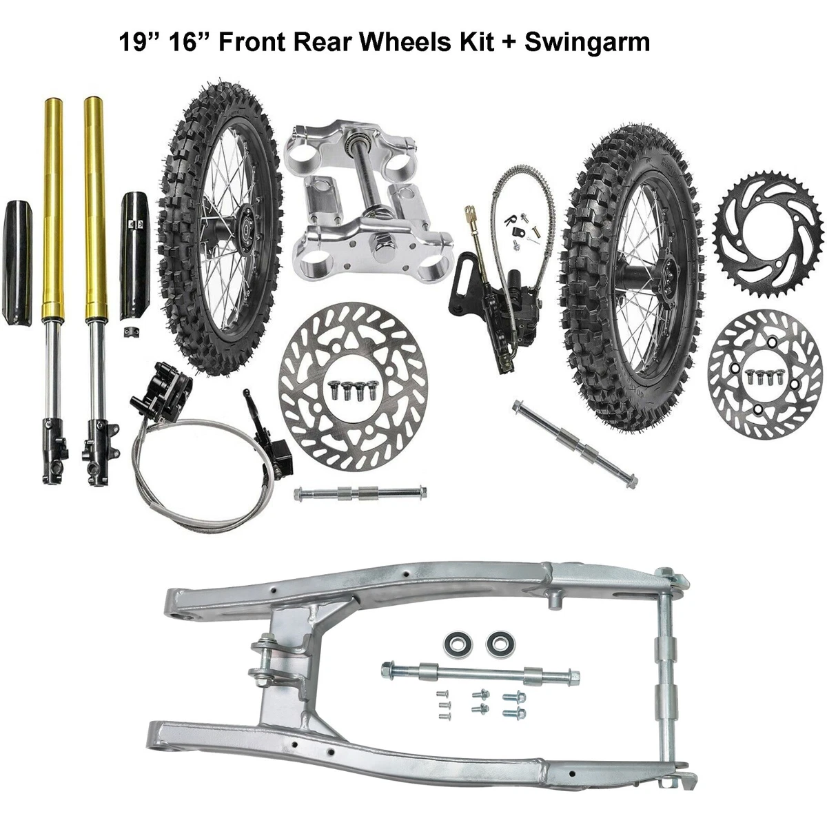 Bike front wheel parts sale