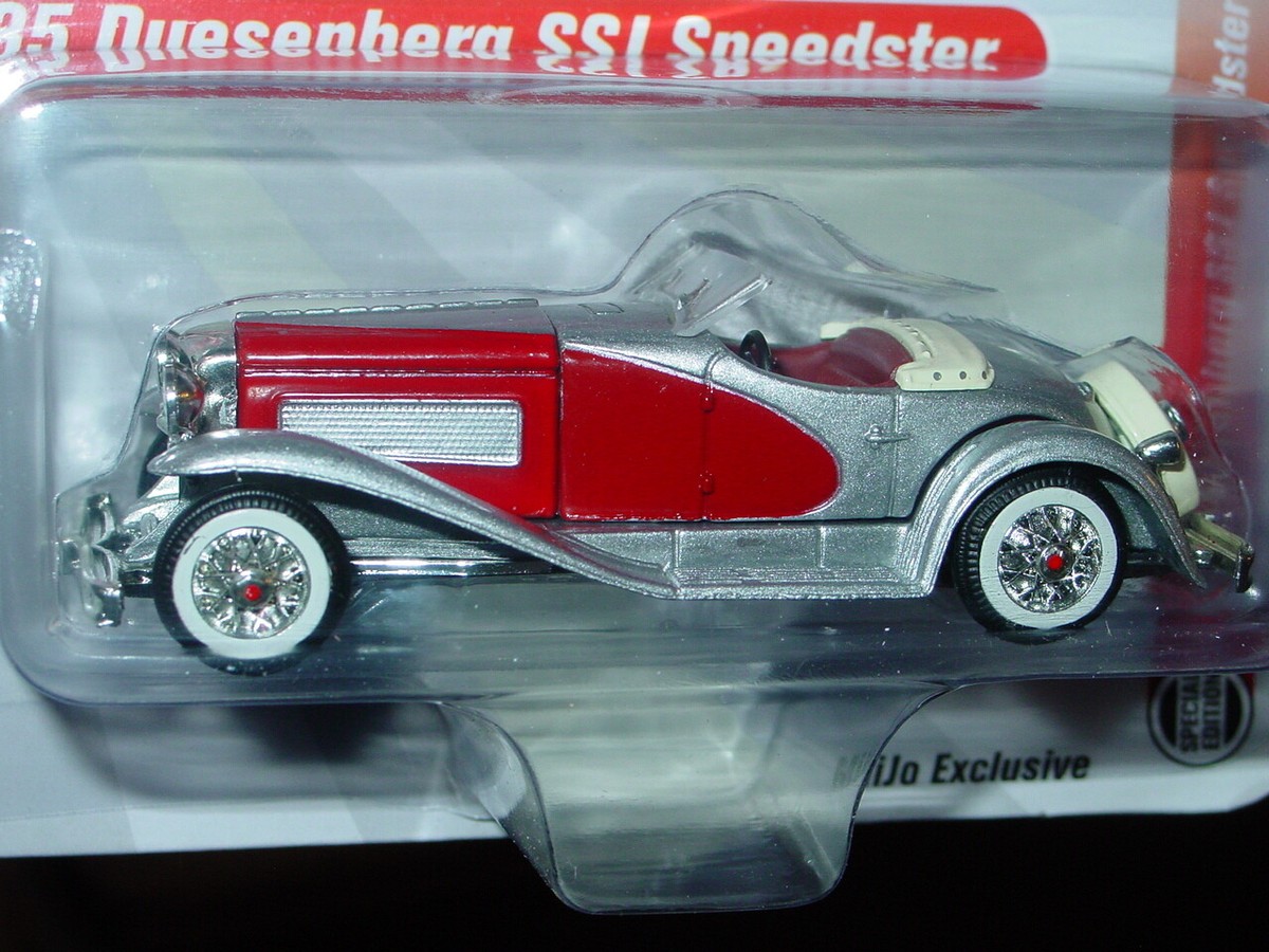自動車 Racing Duesenberg RACING CHAMPIONS 1935 DUESENBERG SSJ SPEEDSTER -Red/Silver