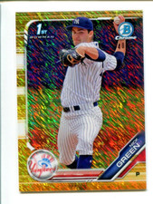 2019 Bowman Chrome Prospects Gold Shimmer Refractor Nick Green /50  ⚾ 1ST