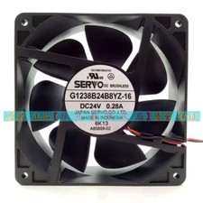 SERVO G1238B24B8YZ-16 DC 24V 0.28A 12038 120mm Cooling Fan
