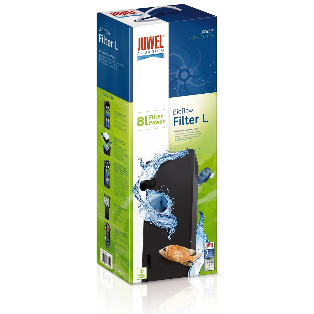 Juwel Bioflow Filter L Large Internal Aquarium up to 400L Filtration Fish  Tank