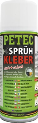 Sprühkleber 400 ml Spray transparente Verklebung Extra Stark | PETEC