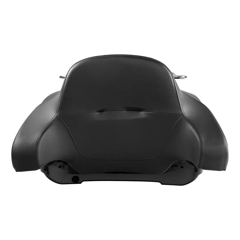 Altavoces portaequipajes con respaldo King aptos para Harley Touring Tri Road Glide 2014-25 Foto 2 de 4