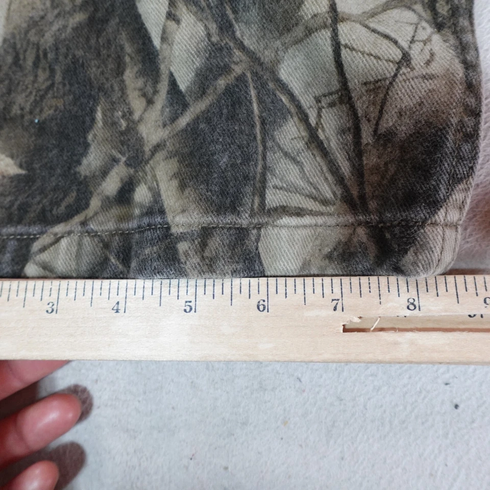 Vintage Wrangler Camo Pants Mens 36 Brown Hunt Realtree Hike Outdoor Fish 36x32 - Image 4 of 4